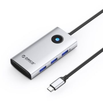 ORICO PW11-6P Type-C 6-in-1 5Gbps Multifunction Dock (Silver) - 1