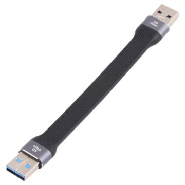 10Gbps USB Male to Male Flat Sync Data Fast Charging Cable - 1