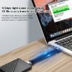 10Gbps USB Male to Male Flat Sync Data Fast Charging Cable - 5