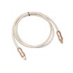 1m QHG02 Toslink SPDIF Digital Optical Audio Cable OD6.0mm - 2