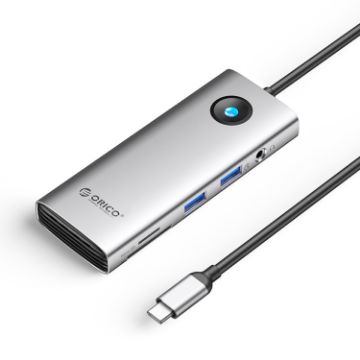 ORICO PW11-8PM Type-C/USB-C 8-in-1 Docking Station Card Reader - 1