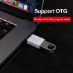 USB-C 3.1 Male to USB 3.0 Female Adapter, Aluminum Alloy (Grey) - 6