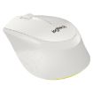 Logitech M330 Wireless Mouse with USB Receiver, Optical, Mute, White - 2