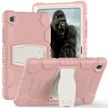 3-Layer Shockproof Case for Samsung Galaxy Tab A7 T500, Pink - 1