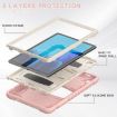 3-Layer Shockproof Case for Samsung Galaxy Tab A7 T500, Pink - 4