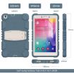 Samsung Galaxy Tab A8.0 2019 Shockproof Case with Holder, Blue - 4