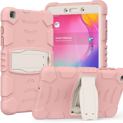 Samsung Galaxy Tab A8.0 T290 Shockproof Case, Cherry Blossoms Pink - 1
