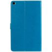 Cat & Tree Pattern Leather Case for Galaxy Tab A 8.0 (2019) Blue - 2