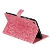 Sunflower Pattern Flip Case for Galaxy Tab A 8.0 (2019) - Pink - 4