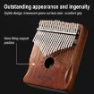 Acacia Wood 17 Tone Kalimba Thumb Piano (Brown-Reindeer) - 3