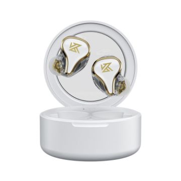 KZ SK10 Hybrid Bluetooth 5.2 TWS Earphone (White) - 1