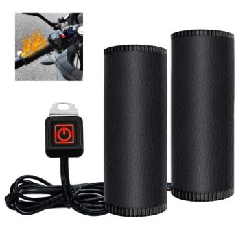 Motorcycle 12V Heating Handle ZH-1314A1 Strap Type Installation - 1