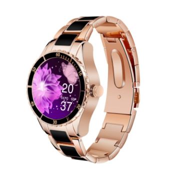 Z73 Smart Bracelet: Sleep, Heart Rate, Voice & Cycle Monitor (Black) - 1