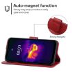 Red Leather Phone Case for Ulefone Armor 11T/11 5G - 4