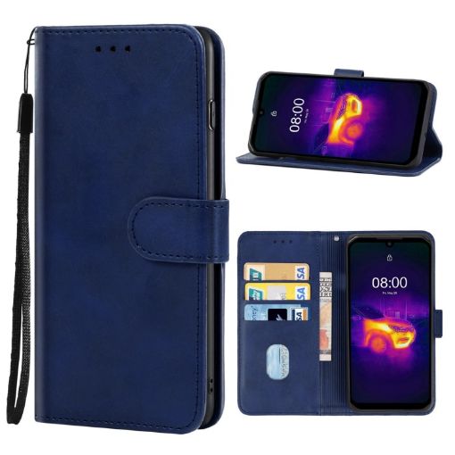 Blue Leather Phone Case for Ulefone Armor 11T/11 5G - 1
