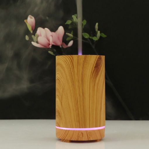 USB 200ml Wooden Aromatherapy Humidifier & Automatic Sprayer - 1