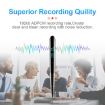 AI Intelligent Noise Reduction Recorder, 32GB Conference Pen (Black) - 3