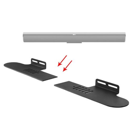 KEF HTF7003 Wall-Mount Bracket for Split Sound Bar - 1