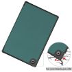 Samsung Galaxy Tab A8 2021 Dark Green Leather Case Holder - 6