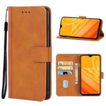 Ulefone Note 8 Leather Phone Case (Brown) - 1