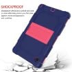 Samsung Galaxy Tab A8 10.5 2021 Two-Color Silicone PC Case - 5