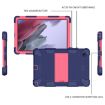 Samsung Galaxy Tab A8 10.5 2021 Two-Color Silicone PC Case - 6