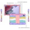 Galaxy Tab A8 2021 Two-Color Robot Case (Colorful/Rose Gold) - 6