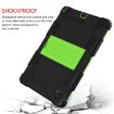 Samsung Galaxy Tab A8 10.5 2021 Two-Color Robot Case Black/Green - 5