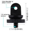 PULUZ Mini 1/4" Tripod Adapter for GoPro, DJI & Action Cameras - 3