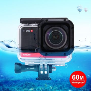 PULUZ 60m Diving Case Waterproof Housing for Insta360 ONE R (4K) - 1