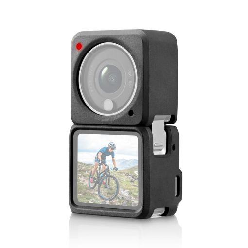 PULUZ Black Split Silicone Protective Case for DJI Action 2 - 1
