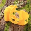 Yellow PULUZ Soft Silicone Case for Canon EOS 650D/700D - 3