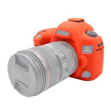 Red PULUZ Soft Silicone Case for Canon EOS 5D Mark IV - 1
