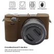 PULUZ Silicone Case for Sony ILCE-6300/A6400 (Coffee) - 4