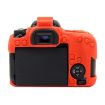 Red PULUZ Soft Silicone Case for Canon EOS 77D Camera - 3