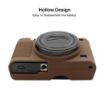 PULUZ Soft Silicone Case for Sony RX100 III/IV/V (Coffee) - 6
