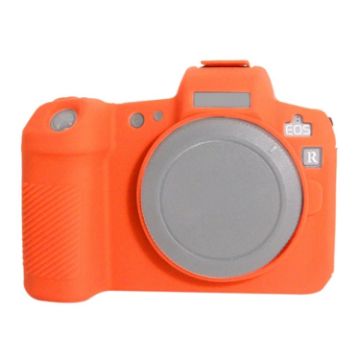 PULUZ Orange Soft Silicone Case for Canon EOS R Protective Cover - 1