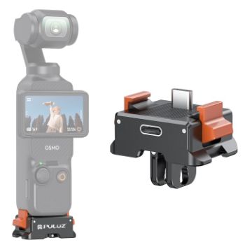 DJI Osmo Pocket 3 PULUZ Type-C Charging Base Quick Release Adapter - 1