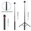 PULUZ 2m Aluminum Alloy Telescopic Tripod Broadcast Fill Light - 3