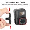 Insta360 X5/Ace Pro/Pro 2 PULUZ Aluminum Quick Release Adapter - 6