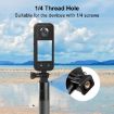 Insta360 X3 PULUZ ABS Protective Frame Adapter & Screw (Black) - 3