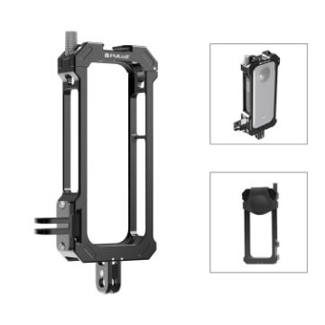 Insta360 X3 PULUZ Metal Cage with Cold Shoe & Tripod Adapter - 1