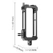Insta360 X3 PULUZ Metal Cage with Cold Shoe & Tripod Adapter - 2