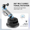 PULUZ Car Suction Cup Mount with Adapter & Long Screw - 4