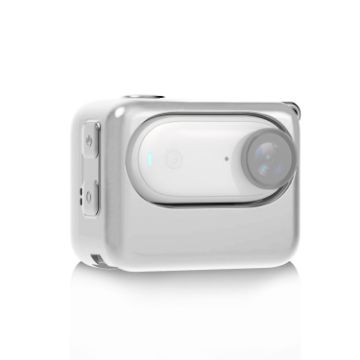PULUZ Silicone Charging Case for Insta360 GO 3/GO 3S Camera (White) - 1