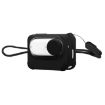 Insta360 GO 3 PULUZ Charging Case with Lens Cap & Strap (Black) - 1