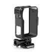 DJI Osmo Action Pro 5/4/3 PULUZ Frame Cage with Cold Shoes (Black) - 2