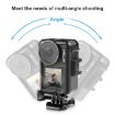 DJI Osmo Action Pro 5/4/3 PULUZ Frame Cage with Cold Shoes (Black) - 5