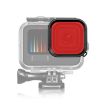 PULUZ Red Diving Filter for GoPro HERO 9-13, PU527 Case Only - 1