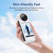 PULUZ White Dust-proof Silicone Case for Insta360 X4 - 5